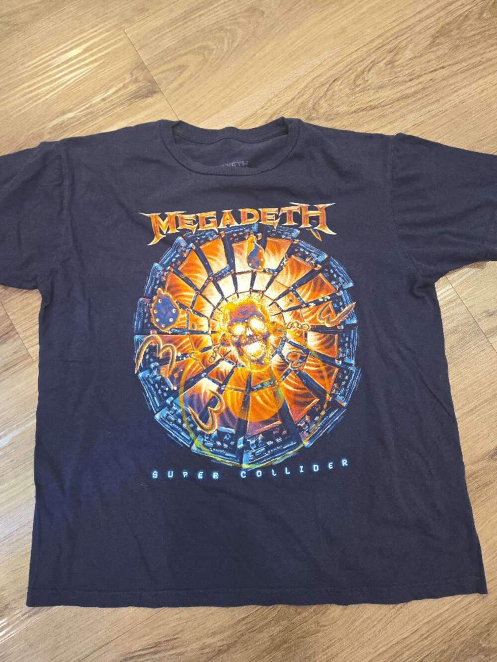 Megadeth Band T-Shirt 2022 Super Collider Graphic